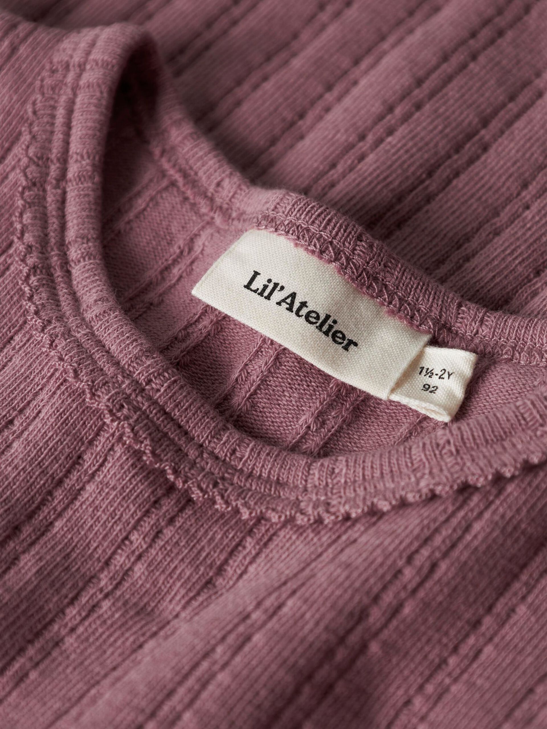 Carousel image - ORGANIC COTTON LONG SLEEVED TOP, Nostalgia Rose | 3