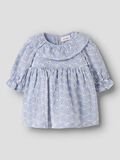 Product image thumbnail - ORGANIC COTTON DRESS, Zen Blue | 1