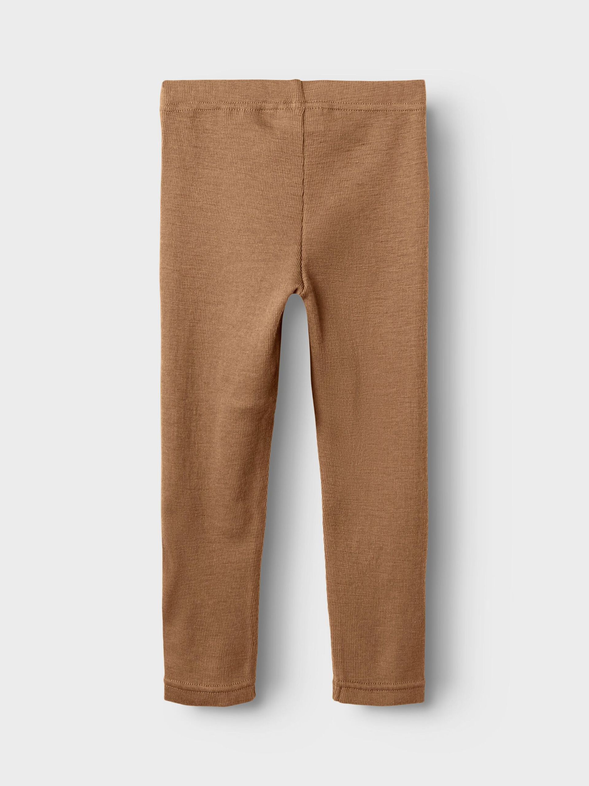 Carousel image - MERINO WOOL LEGGINGS, Tigers Eye | 3