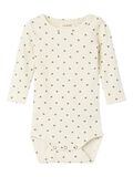 Product image thumbnail - LONG SLEEVED ROMPER, Turtledove | 7