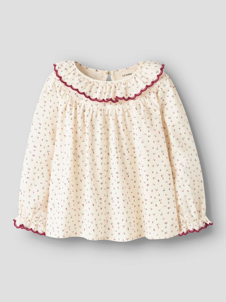 Product carousel image - ØKOLOGISK BOMULL SKJORTE, Turtledove | 2