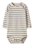 Product image thumbnail - ORGANIC COTTON ROMPER, Turtledove | 4