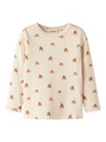 Product image thumbnail - SLIM FIT LONG SLEEVED TOP, Turtledove | 4