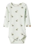 Product image thumbnail - LONG SLEEVED ROMPER, Murmur | 4