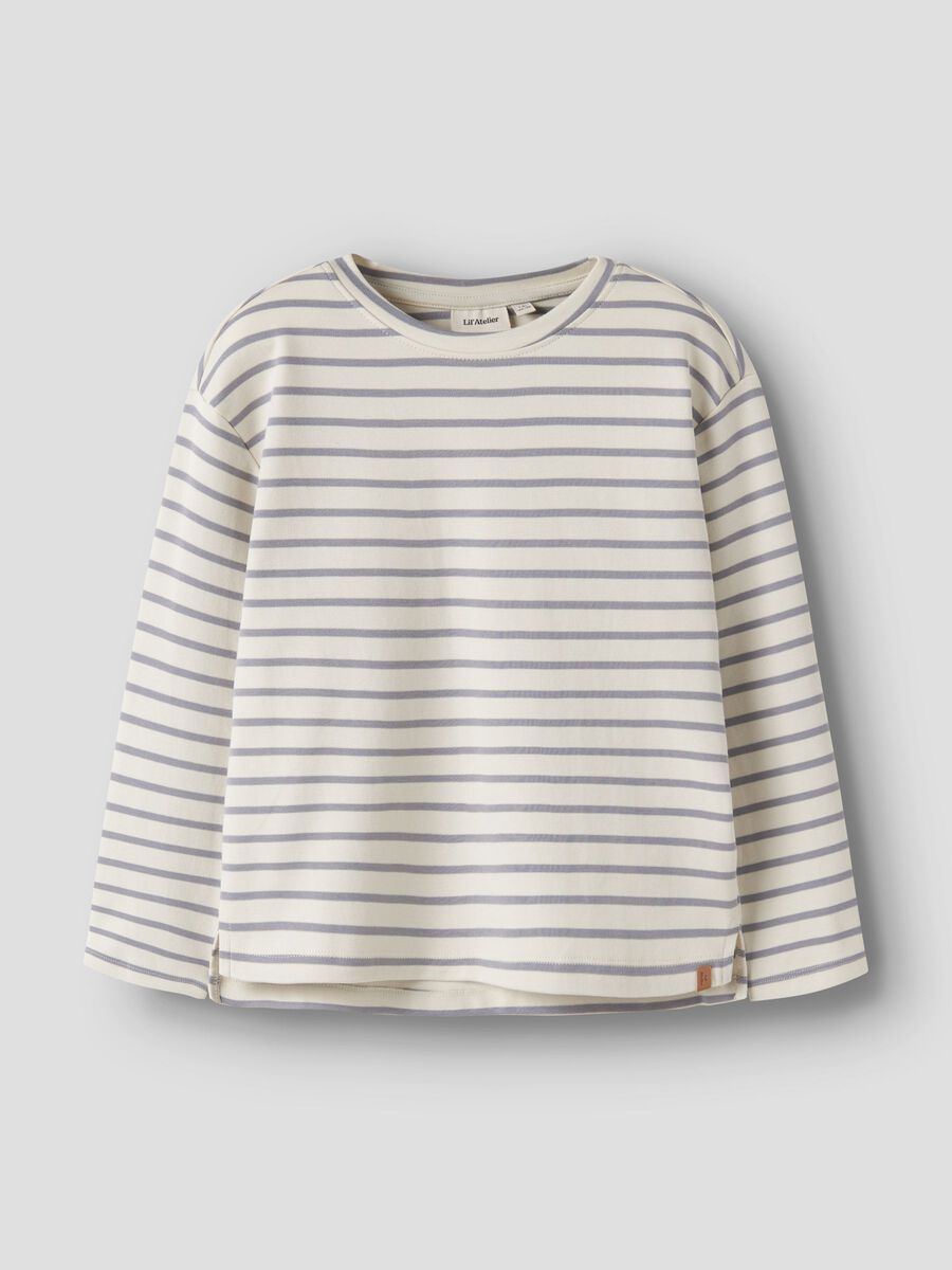 Product carousel image - LOOSE FIT LONG SLEEVED TOP, Turtledove | 1