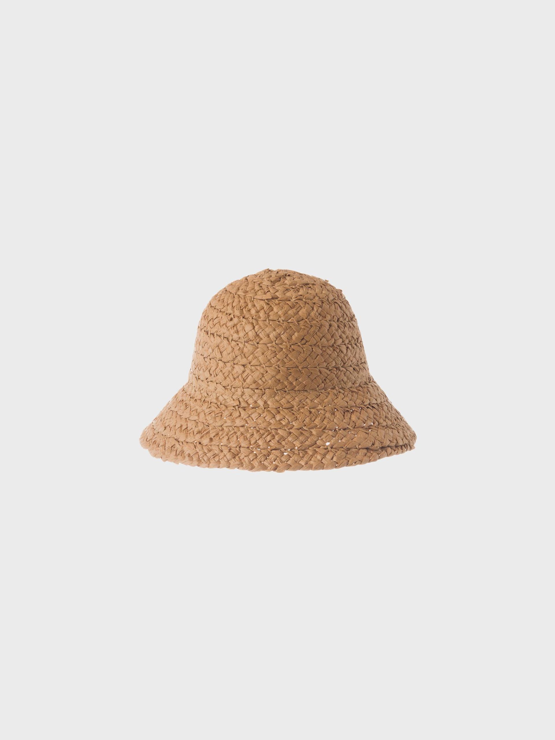 Carousel image - BUCKET STRAW HAT, Tigers Eye | 4