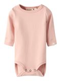 Product image thumbnail - LONG SLEEVED ROMPER, Misty Rose | 4