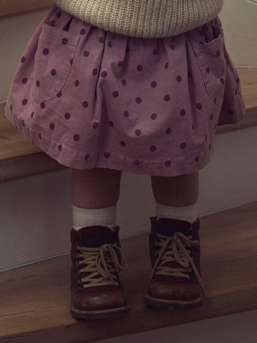 Product carousel image - CORDUROY SKIRT, Violet Ice | 1