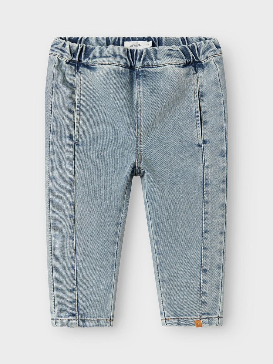 Product carousel image - À COUPE BAGGY JEAN, Medium Blue Denim | 1