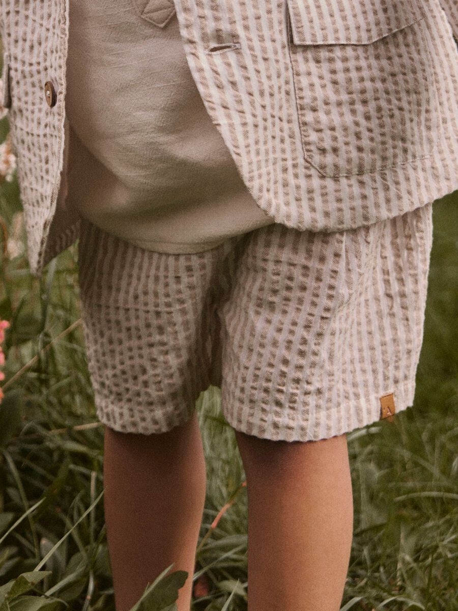 Product carousel image - ORGANIC COTTON SHORTS, Coconut Milk | 1