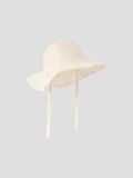 Product image thumbnail - ORGANIC COTTON SUN HAT, Coconut Milk | 3