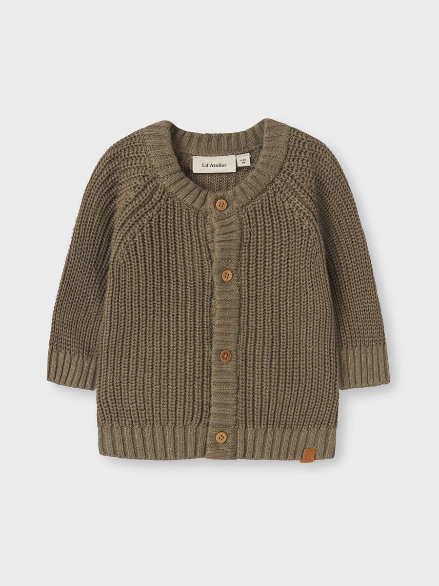 Carousel image - LONG SLEEVED KNITTED CARDIGAN, Overland Trek | 1