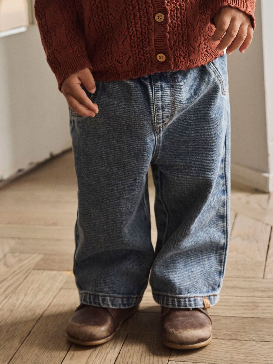 Product carousel image 2 WIDE FIT JEANS, Medium Blue Denim