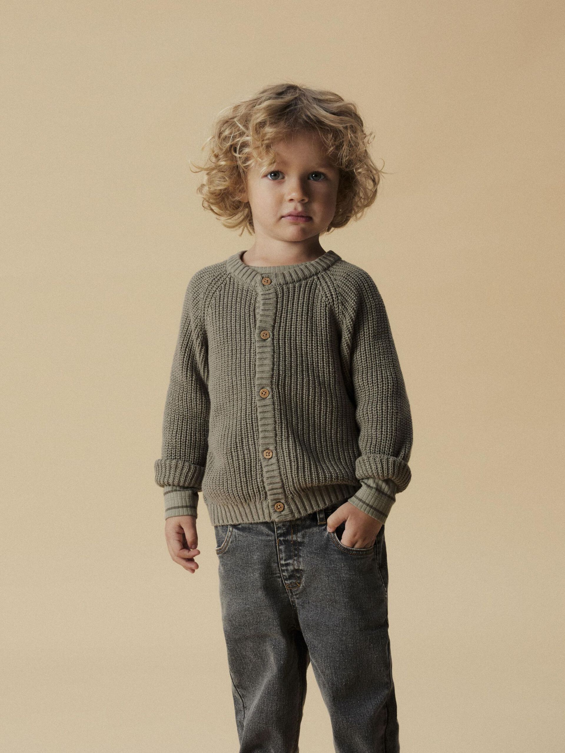 Carousel image - LONG SLEEVED KNITTED CARDIGAN, Overland Trek | 2