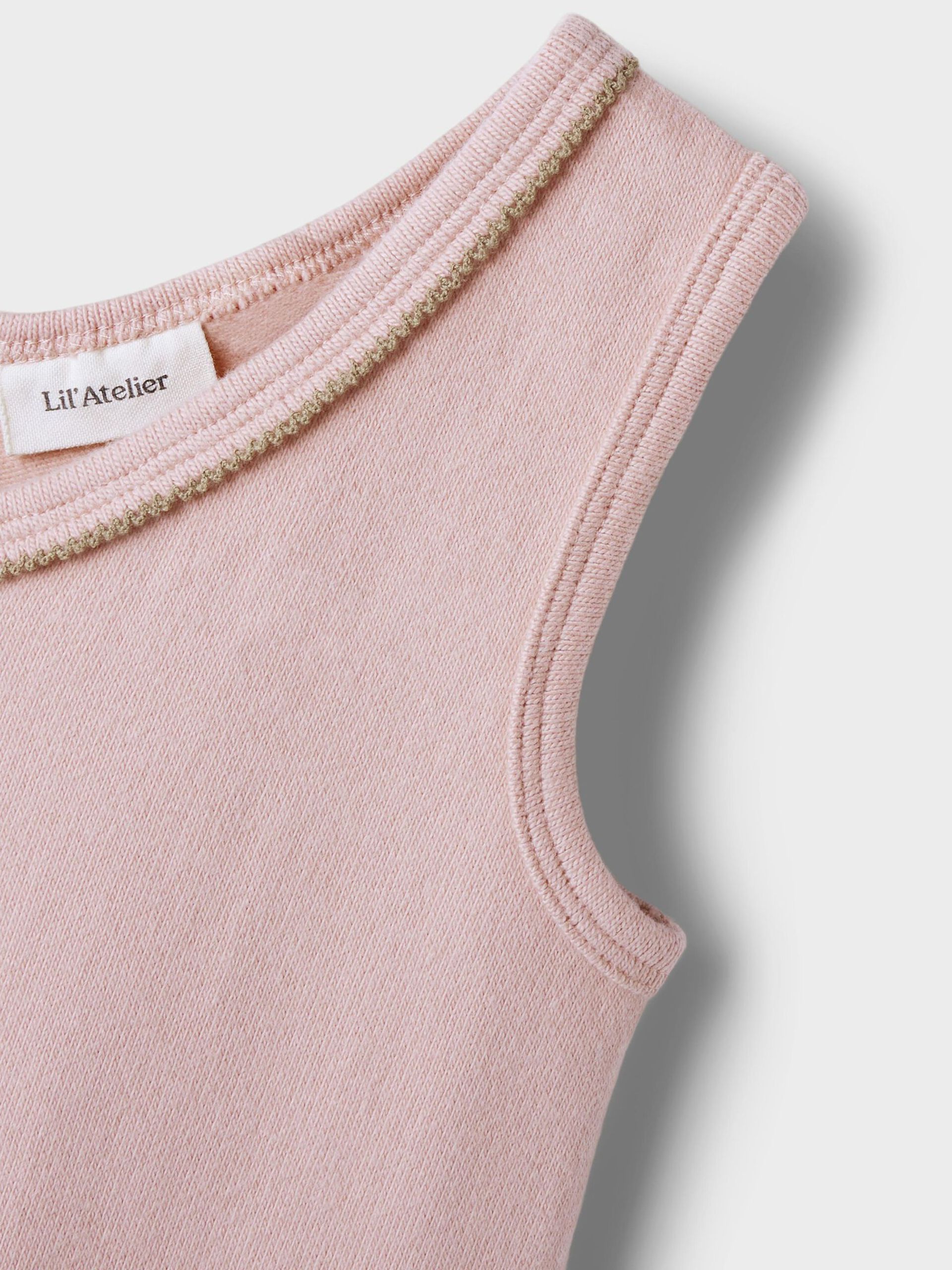 Carousel image - ORGANIC COTTON DRESS, Misty Rose | 3