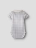 Product image thumbnail - POLO ROMPER, Coconut Milk | 2