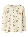 Product image thumbnail - SLIM FIT LONG SLEEVED TOP, Turtledove | 4