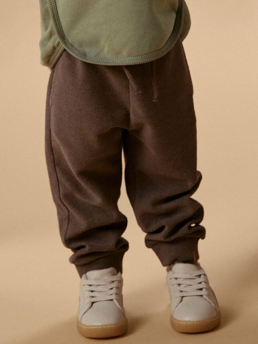 Product carousel image - LOOSE FIT SWEATPANTS, Shitake | 1