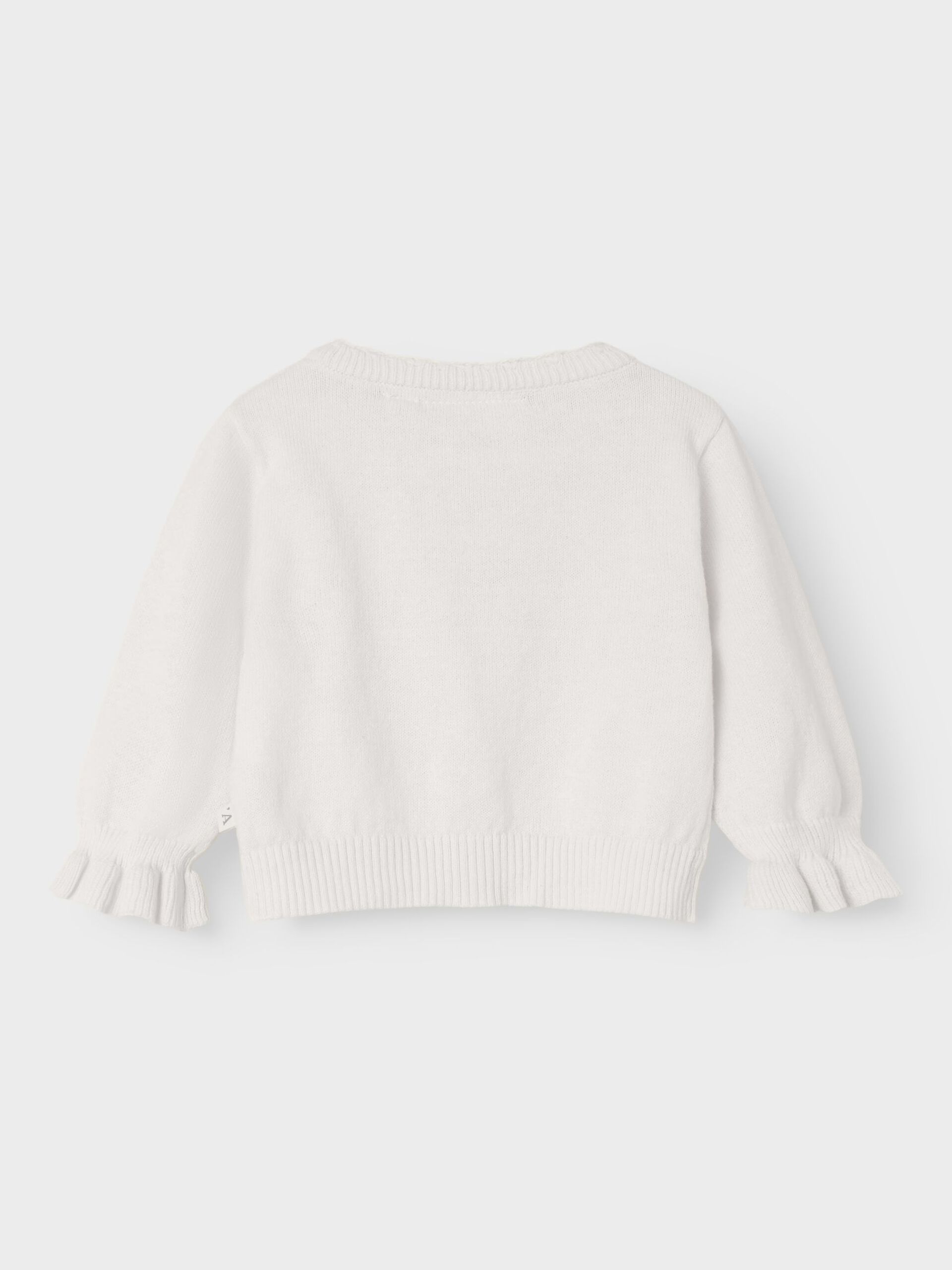 Carousel image - SHORT KNITTED CARDIGAN, Coconut Milk | 2