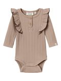 Product image thumbnail - LANGE MOUWEN ROMPER, Etherea | 4