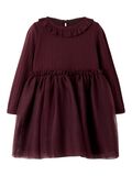 Product image thumbnail - TULLE DRESS, Catawba Grape | 4