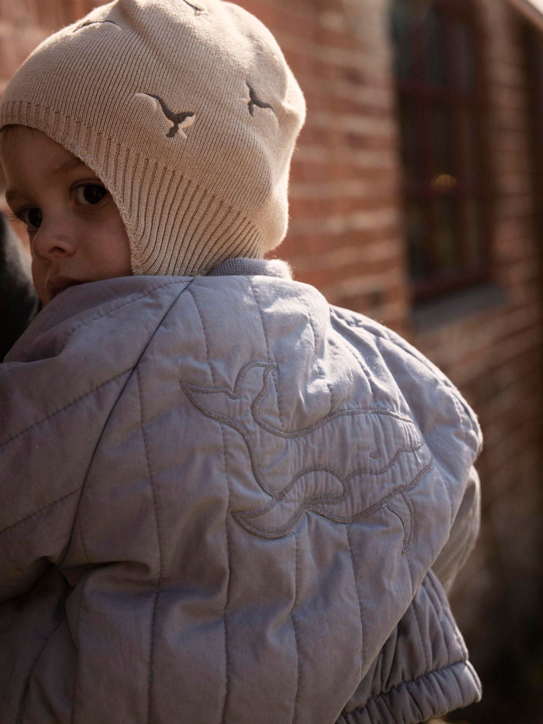 BOMBER JACKET - Baby 56-86 | Boy | Blue | Lil' Atelier® Finland