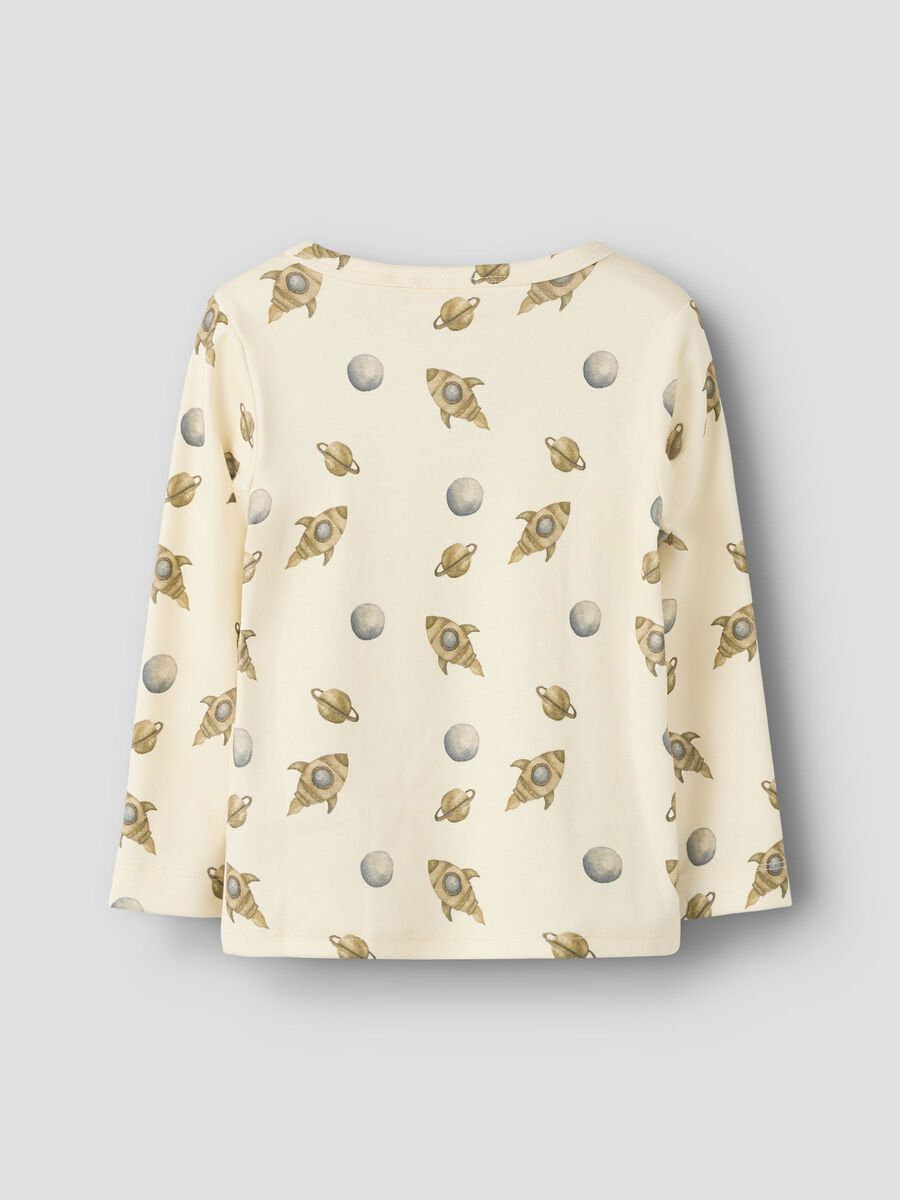 Product carousel image - SLIM FIT TOP Z DŁUGIM RĘKAWEM, Turtledove | 2