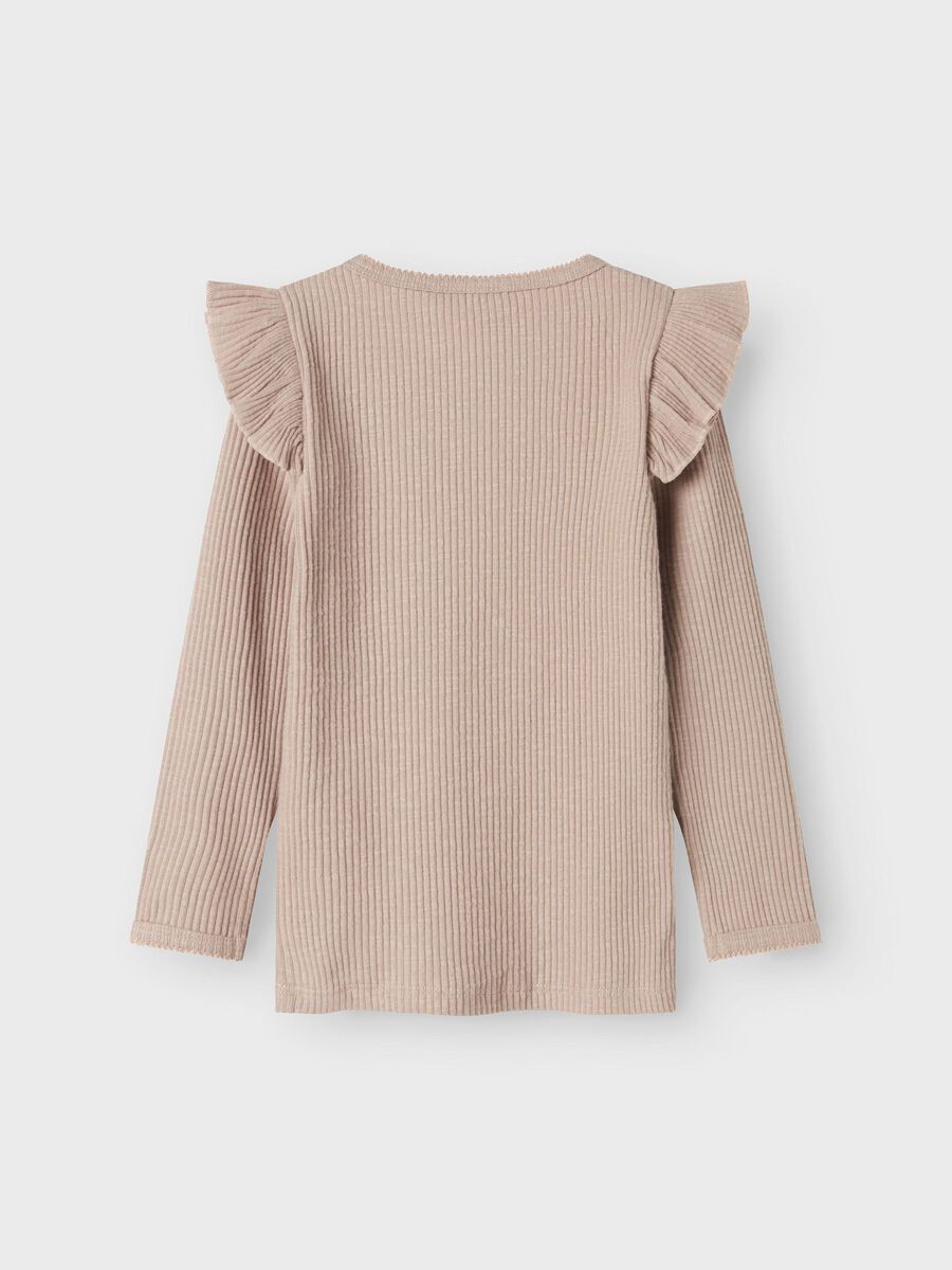 name it SLIM FIT LONG SLEEVED TOP, Shadow Gray, highres - 13238266_ShadowGray_002.jpg