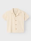 Product image thumbnail - LOOSE FIT SHIRT, Bleached Sand | 1