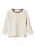 Product image thumbnail - LOOSE FIT LONG SLEEVED TOP, Turtledove | 4