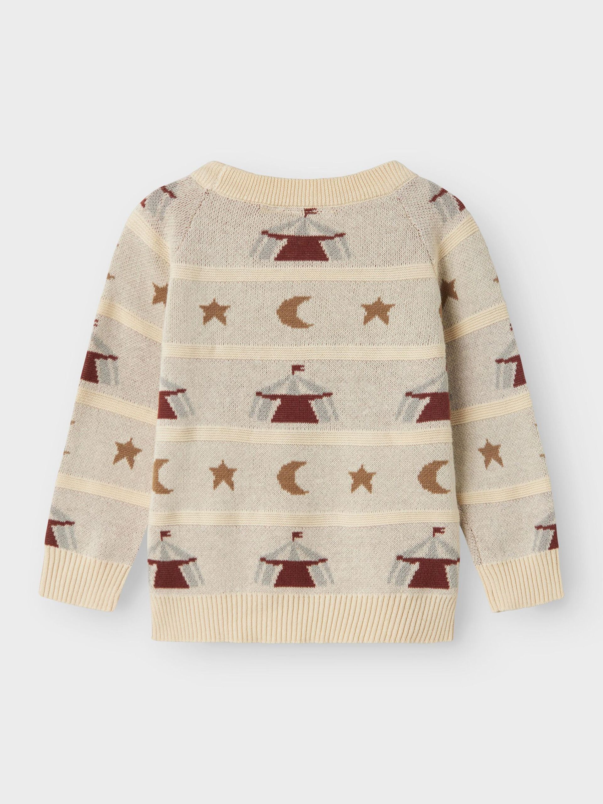 Carousel image - LONG SLEEVED KNITTED PULLOVER, Turtledove | 4