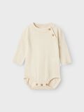 Product image thumbnail - LONG SLEEVED ROMPER, Turtledove | 1