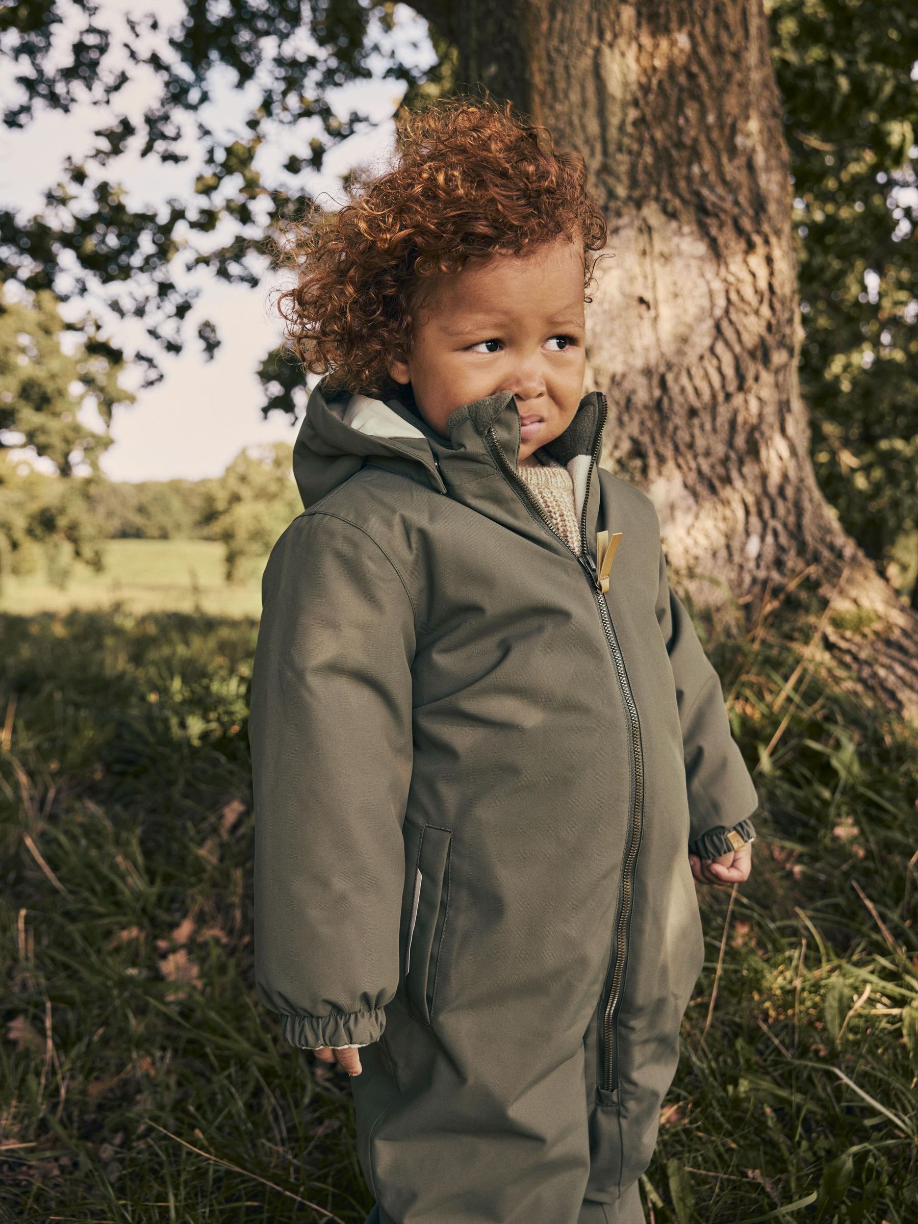 TUTA DA NEVE Bambino piccolo 92 128 Verde Lil Atelier Italia