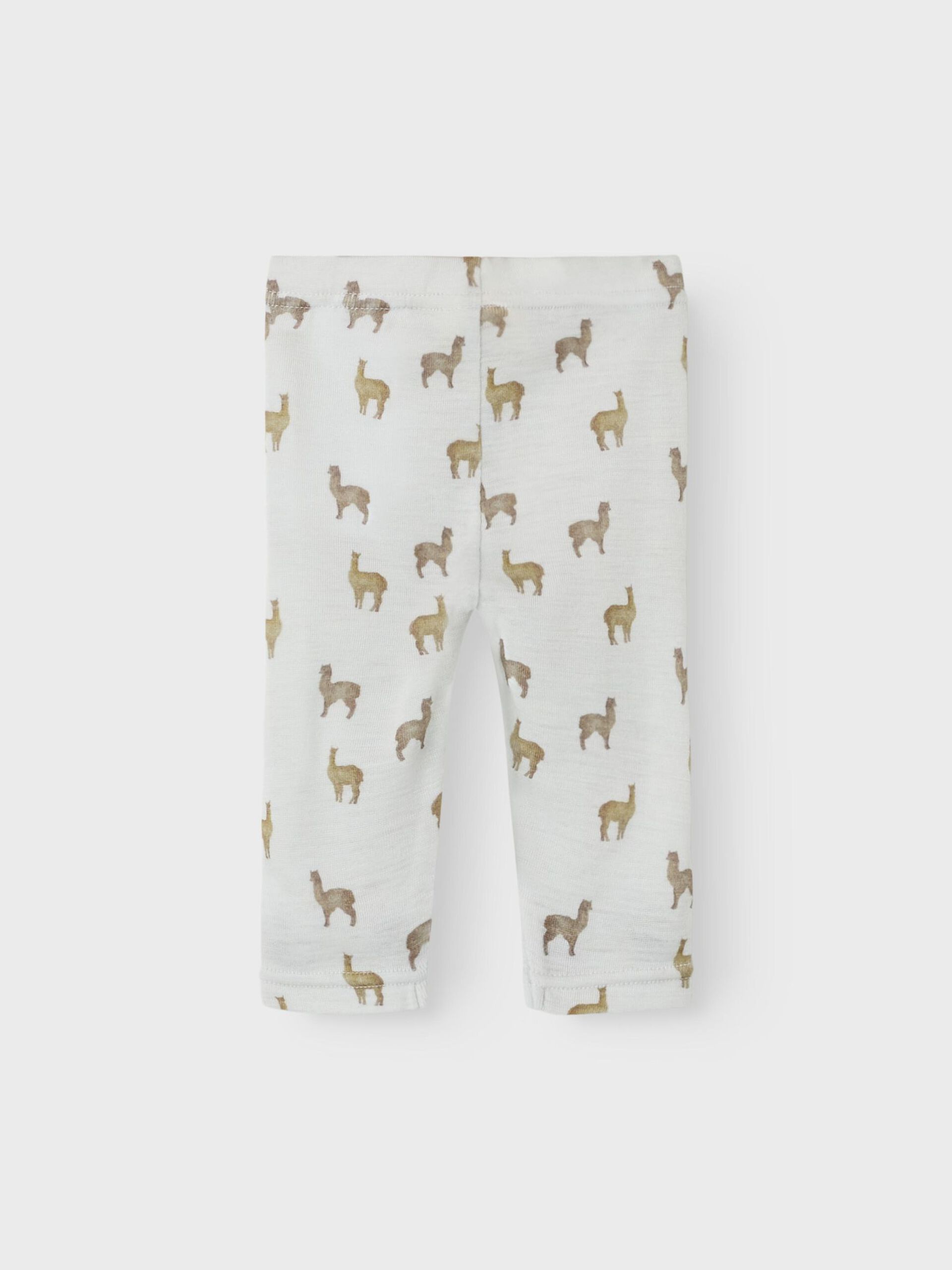 Carousel image - MERINO WOOL LEGGINGS, Gray Dawn | 2