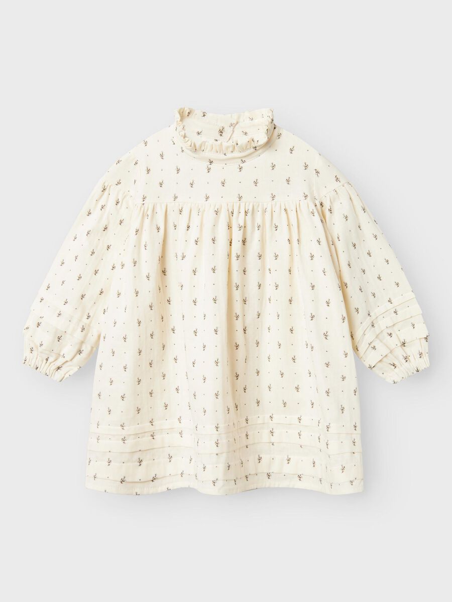 Carousel image - ORGANIC COTTON DRESS, Turtledove | 1