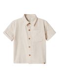 name it ALGODÓN ORGÁNICO CAMISA, Bleached Sand, highres - 13243727_BleachedSand_001.jpg