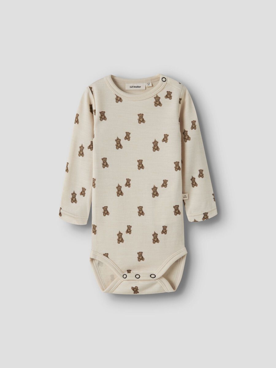 Product carousel image 1 PRINTED ROMPER, Turtledove