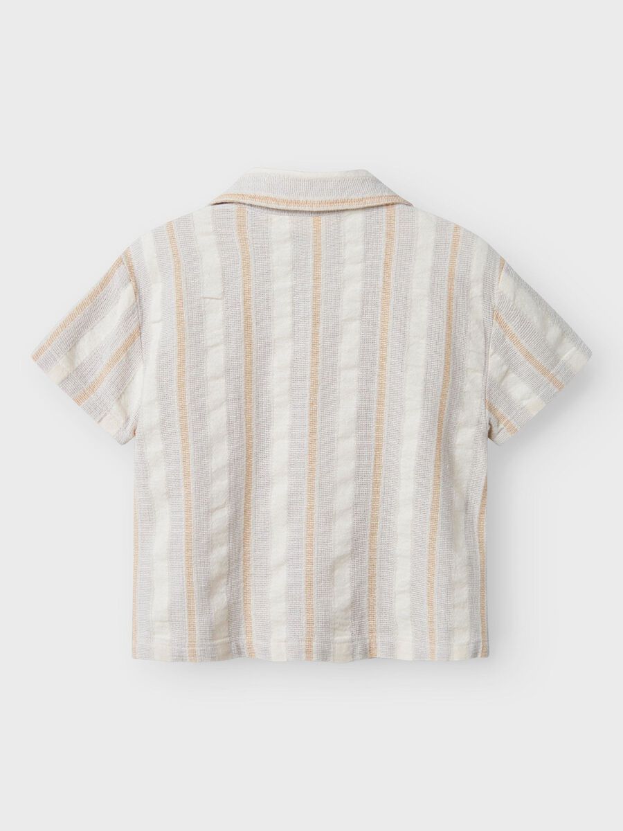 name it ORGANIC COTTON SHIRT, Vapor Blue, highres - 13240832_VaporBlue_002.jpg