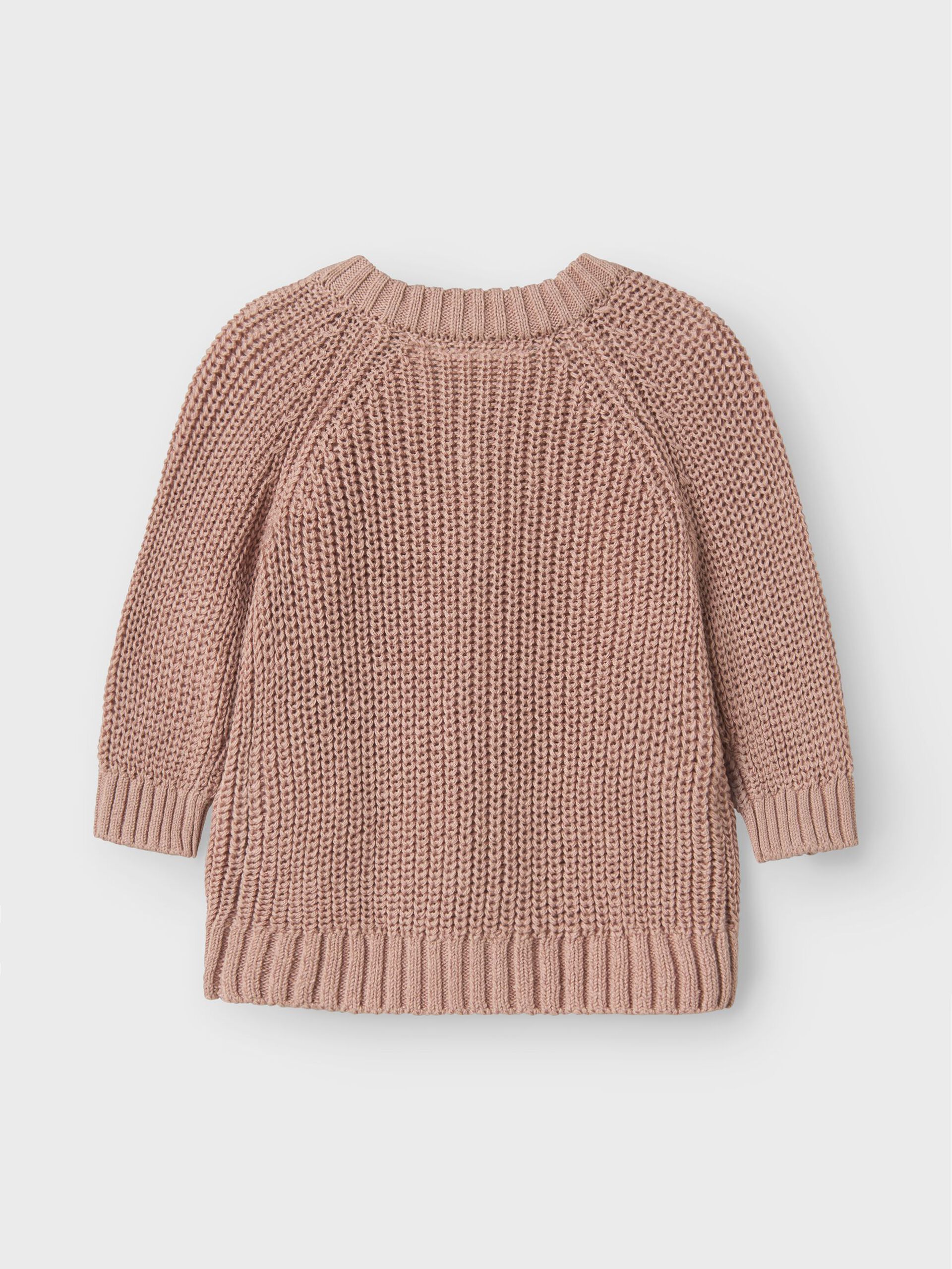Carousel image - LONG SLEEVED KNITTED CARDIGAN, Misty Rose | 4