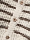 Product image thumbnail - ØKOLOGISK BOMULD STRIKKET CARDIGAN, Birch | 3