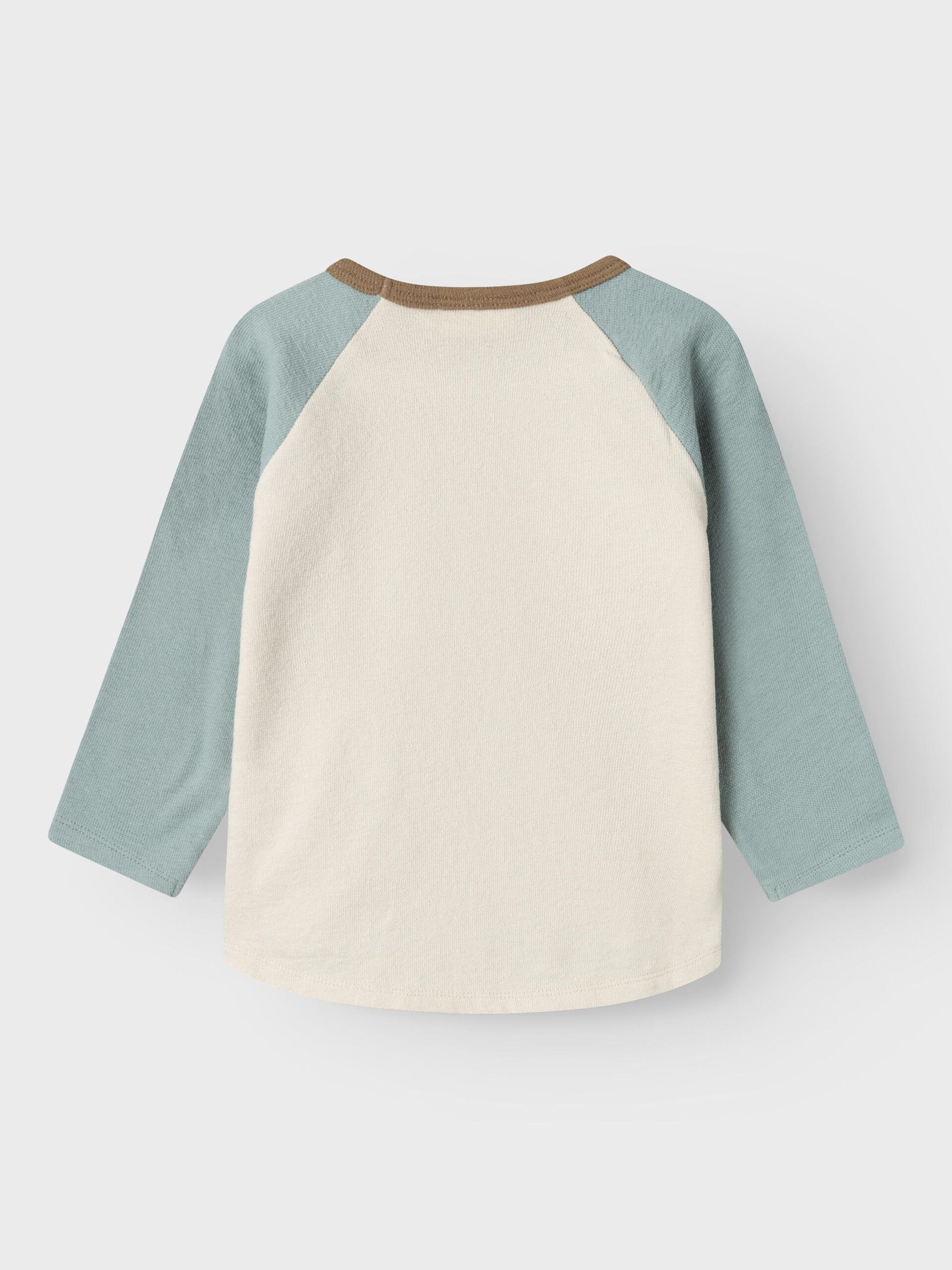 Carousel image - ORGANIC COTTON LONG SLEEVED TOP, Birch | 2