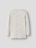 thumbnail Printed long sleeved top, colour: turtledove, white, back