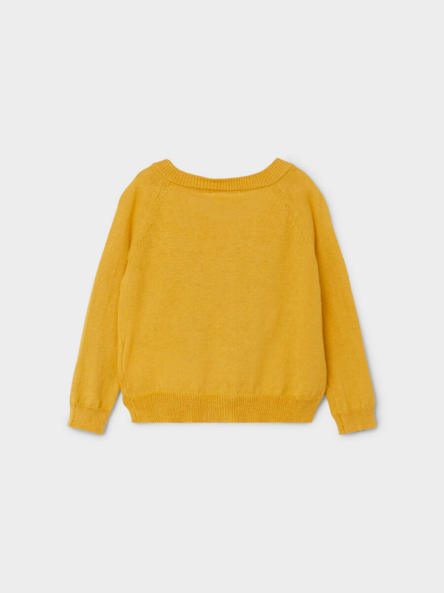 Product carousel image 2 BESTICKTER STRICKJACKE, Amber Gold
