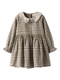 Product image thumbnail - ORGANIC COTTON DRESS, Sepia Tint | 4
