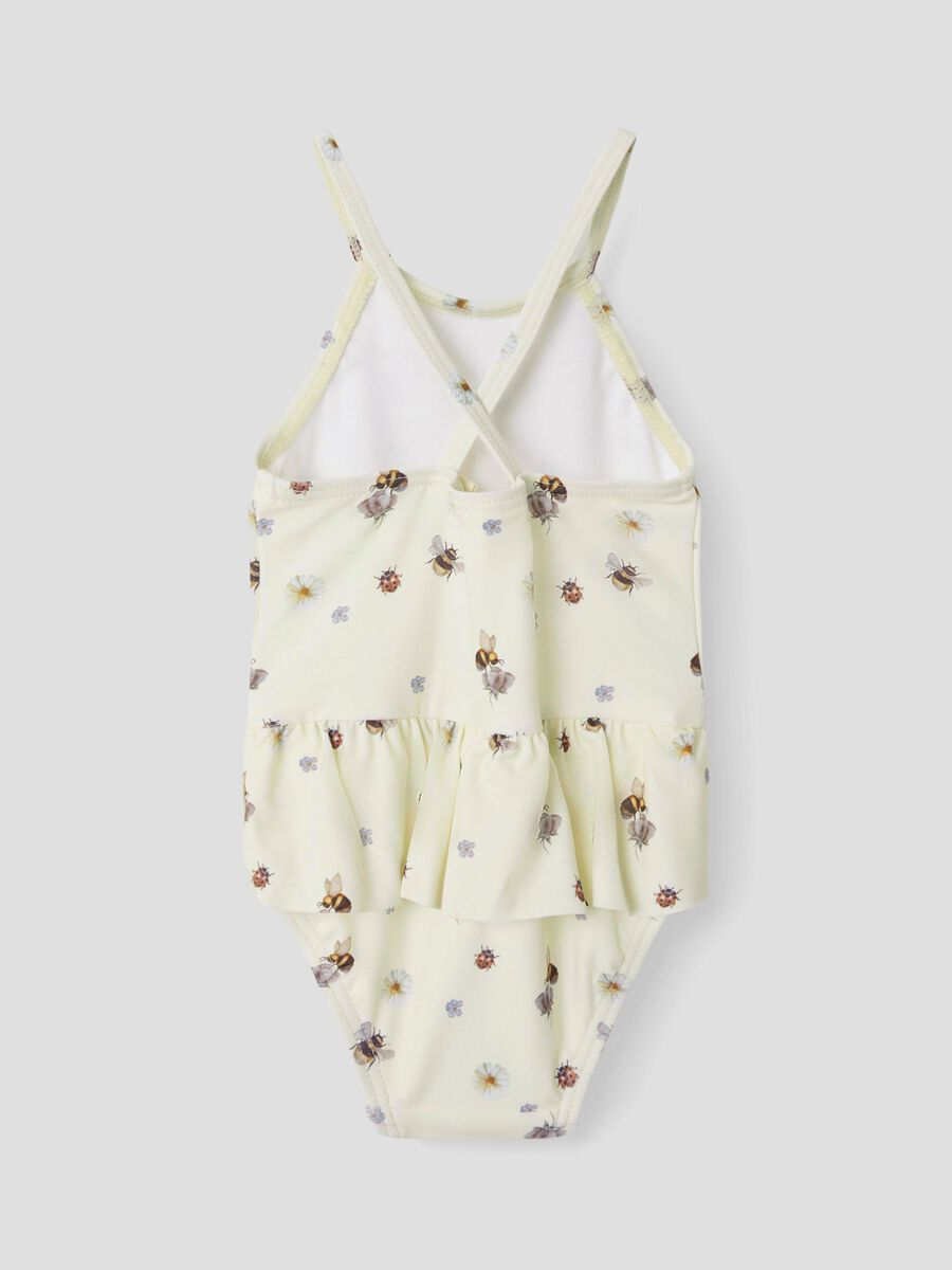 Product carousel image - PRINTED SWIMSUIT, Turtledove | 3