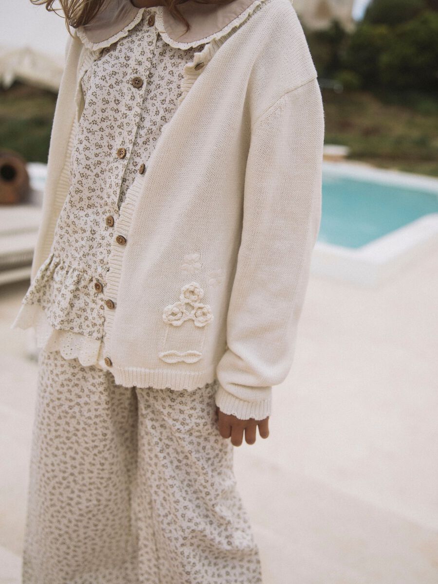 Product carousel image - COLLAR DETAIL SHIRT, Coconut Milk | 2