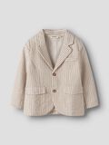 Product image thumbnail - COTON BIOLOGIQUE BLAZER, Coconut Milk | 1