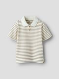 Product image thumbnail - ORGANIC COTTON POLO SHIRT, Coconut Milk | 1