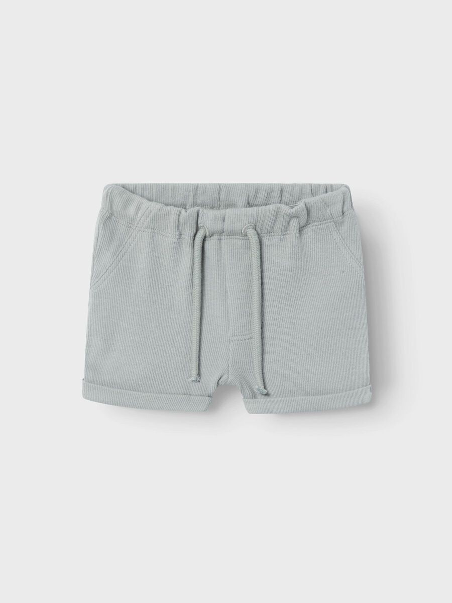 name it REGULAR FIT SHORTS, Limestone, highres - 13230717_Limestone_003.jpg