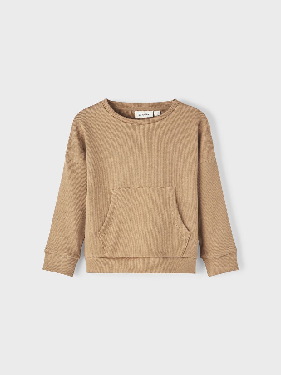 name it BIO-BAUMWOLL SWEATSHIRT, Tigers Eye, highres - 13219991_TigersEye_003.jpg